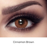 Elite Cinnamon Brown - Colour Lenses - 1001eyewear