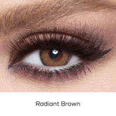 Glow Radiant Brown - Colour Lenses - 1001eyewear