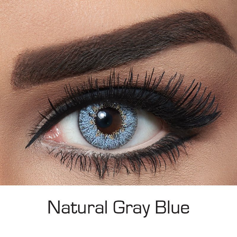 Natural Grey Blue - Colour Lenses - 1001eyewear