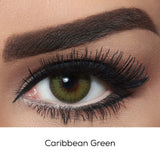 Diamond Caribbean Green Lens
