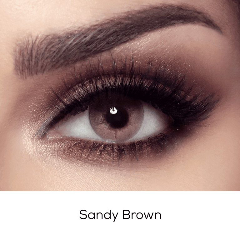 Elite Sandy Brown - Colour Lenses - 1001eyewear